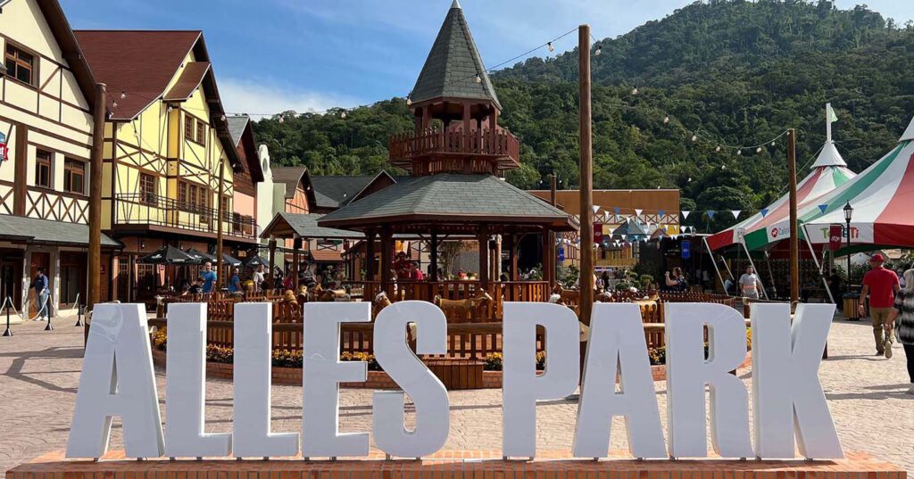 Alles Park em Pomerode terá teleférico com vista panorâmica