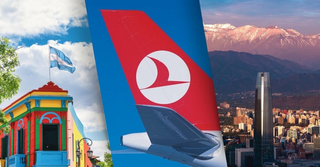 Turkish Airlines: voo SP-Argentina/Chile por R$ 1.444 ida e volta
