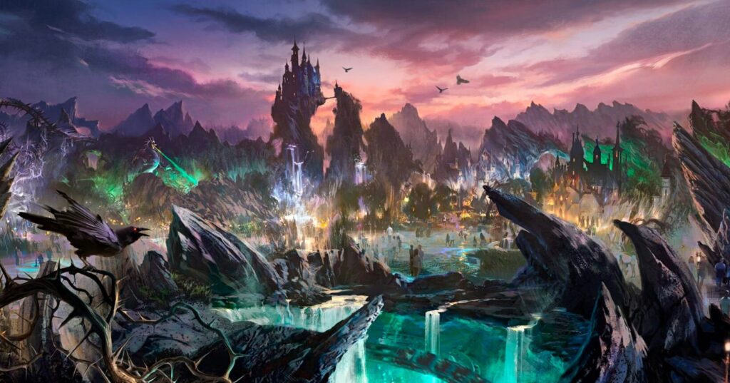 Nova área de vilões da Disney terá atração aquática da Malévola