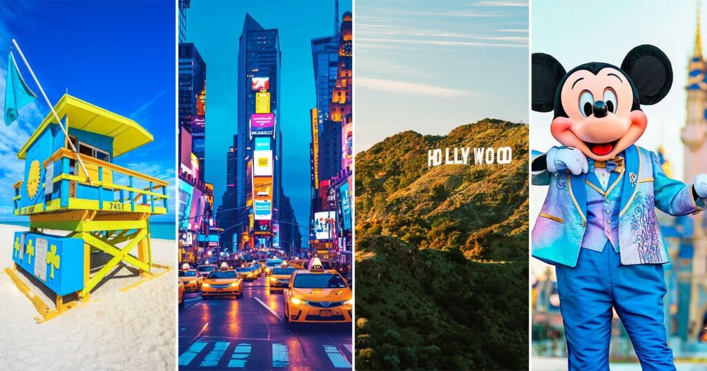 EUA 2×1: Passagens para Nova York, Miami e LA a partir de R$ 2.802