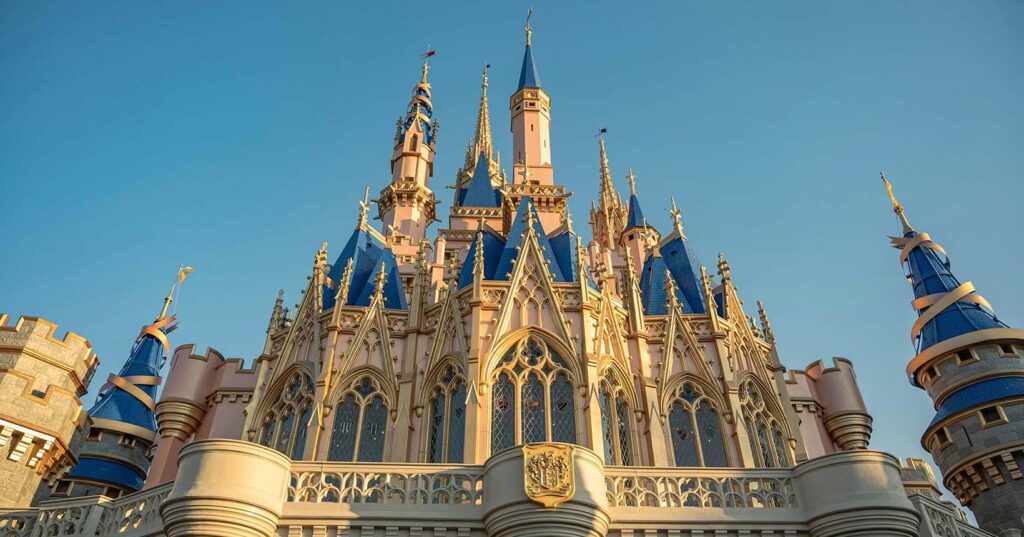 Castelo da Cinderela ganha nova pintura no Magic Kingdom