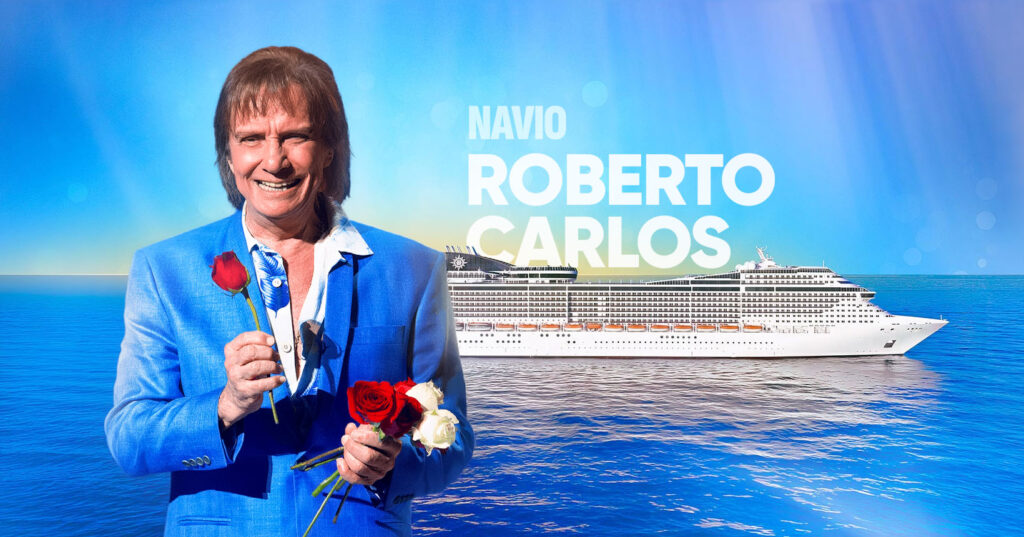 Cruzeiro Roberto Carlos 2026: navio inédito no Brasil e preços