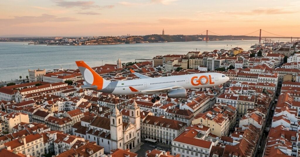Portugal com a GOL: voo para Lisboa a partir de R$ 3.502