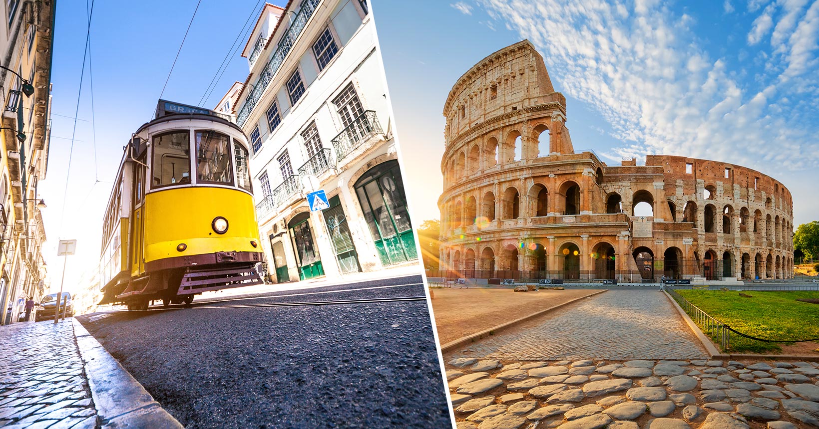 Passagens 2 em 1 Europa: Portugal e Espanha a partir de R$ 3.585