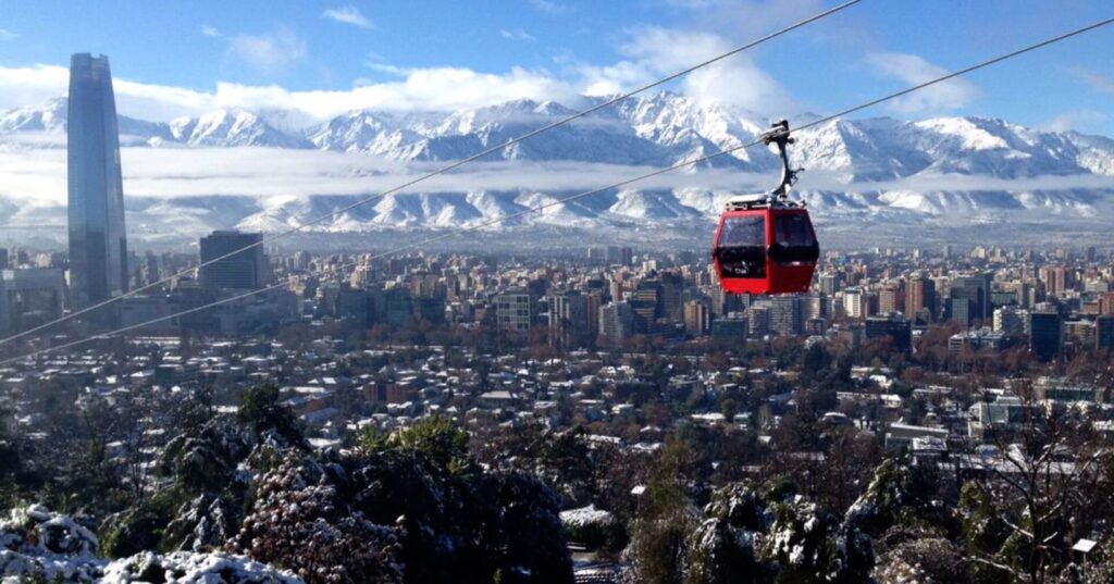 Passagens para Santiago a partir de R$ 1.248