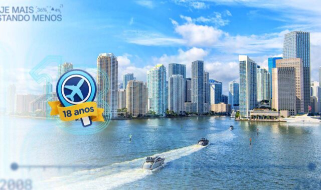 Passagens aéreas Miami: ofertas a partir de R$ 1.928 ida e volta