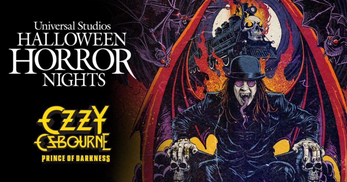 Casa mal-assombrada do Halloween Horror Nights é inspirada em Ozzy Osbourne